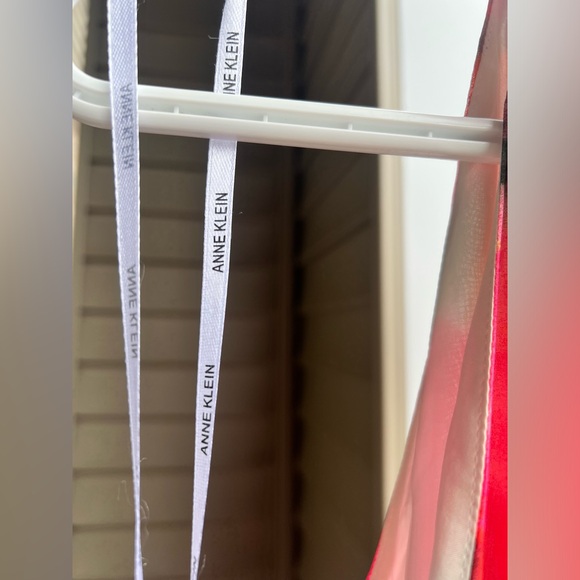 Anne Klein Camellia Multi Floral Sleeveless Halter Gown Maxi Dress Size 14 - Picture 10 of 16